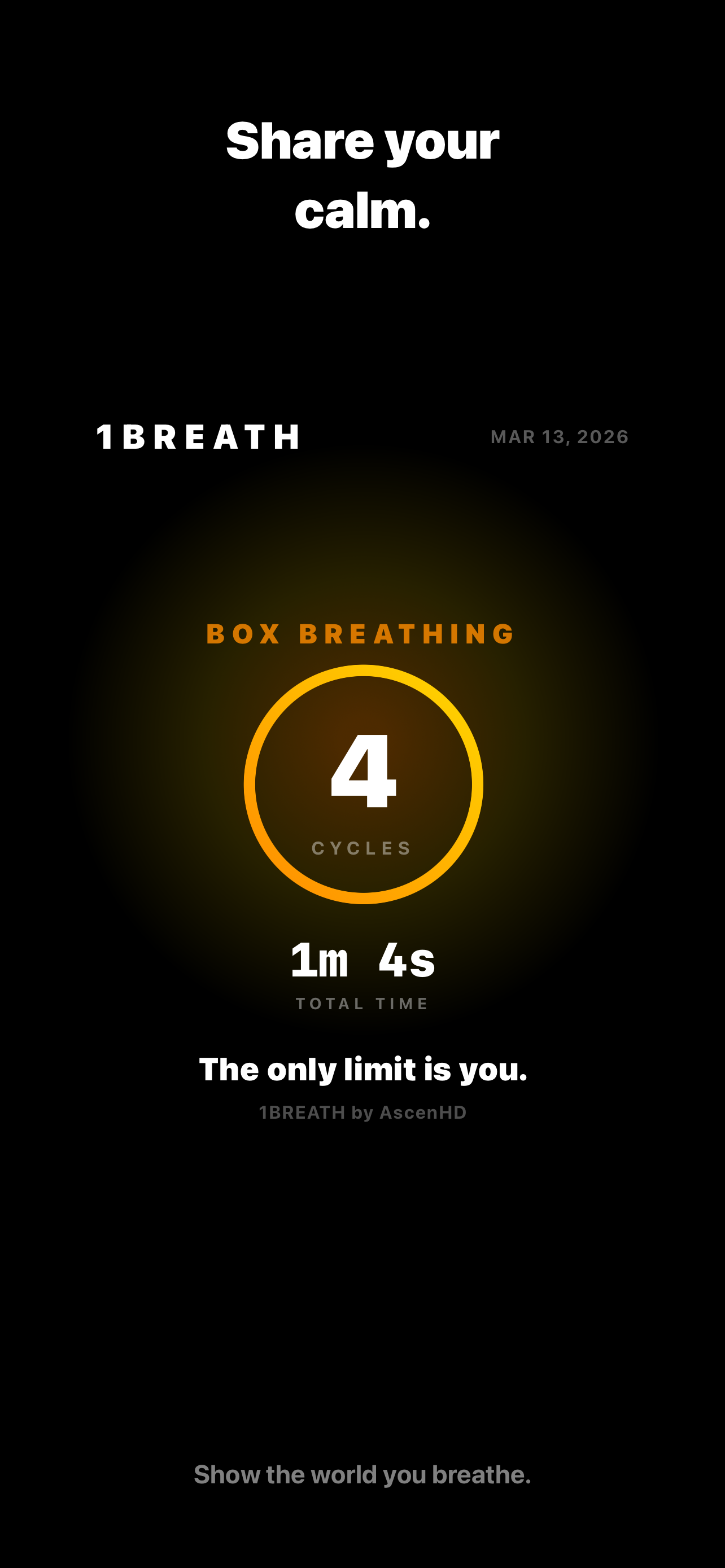 1Breath screenshot